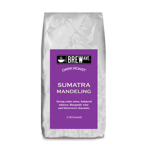 SUMATRA DARK ROAST GROUND 2 LB. BAG