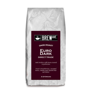 EURO DARK ROAST GROUND 2 LB. BAG