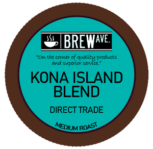 KONA ISLAND BLEND MEDIUM ROAST 24 CT. POD BOX